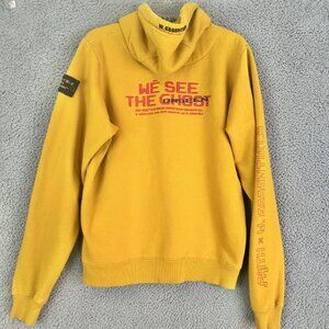 ESSENTIÉLS x FAITH x Bandai Namco Pac-Man Sweatshirt Size Large RARE GHOST